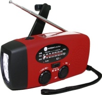 Ambient Weather WR-089 Compact Emergency Solar Hand Crank AM/FM/NOAA Weather Radio, Flashlight, Smart Phone Charger with Cables Ambient Weather WR-089 Compact Emergency Solar Hand Crank AM/FM/NOAA Weather Radio, Flashlight, Smart Phone Charger with Cables