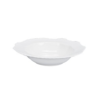An organically scalloped, off-white dinnerware pattern that contributes elements of both texture and design to your dining experience. An organically scalloped, off-white dinnerware pattern that contributes elements of both texture and design to your dining experience.