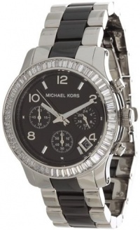 Michael Kors Women's MK5677 Runaway Silver and Black Stainless Steel Watch Michael Kors Women's MK5677 Runaway Silver and Black Stainless Steel Watch