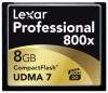 Lexar Professional 800x 8GB CompactFlash Memory Card LCF8GBCTBNA800