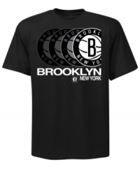 Showcase Brooklyn's newest token in this tee repping the Brooklyn Nets by Majestic. Showcase Brooklyn's newest token in this tee repping the Brooklyn Nets by Majestic.