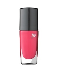 Inspired by the new trendy Rouge In Love lip collection, Vernis in Love is a high potency nail lacquer perfectly themed to complement every woman's mood and style. With ultimate brilliance, intense color and a mistake-free application, your nails will love the lasting shine and pop of color that stays put for days. Benefits:• Nails perfectly polished• High shine finish • Easy application Technology: • Multi-Polymers Complex provides a film that protects color and keeps nails perfectly polished• White Mica Lamellas reflect natural light for a high-shine finish• Grooved stem allows polish to flow directly to the center, while the elongated, round base distributes uniform color in a single stroke Inspired by the new trendy Rouge In Love lip collection, Vernis in Love is a high potency nail lacquer perfectly themed to complement every woman's mood and style. With ultimate brilliance, intense color and a mistake-free application, your nails will love the lasting shine and pop of color that stays put for days. Benefits:• Nails perfectly polished• High shine finish • Easy application Technology: • Multi-Polymers Complex provides a film that protects color and keeps nails perfectly polished• White Mica Lamellas reflect natural light for a high-shine finish• Grooved stem allows polish to flow directly to the center, while the elongated, round base distributes uniform color in a single stroke