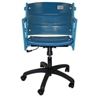 Steiner Sports MLB New York Yankees Sports Themed Office Chair - Authentic Yankee Stadium Seat Steiner Sports MLB New York Yankees Sports Themed Office Chair - Authentic Yankee Stadium Seat