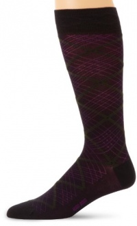 HUGO BOSS Men's Criss Cross Argyle Dress Mid Calf Sock HUGO BOSS Men's Criss Cross Argyle Dress Mid Calf Sock