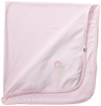 Noa Lily Baby-Girls Newborn Striped Blanket with Spring Flowers, Pink/White Stripe, One Size Noa Lily Baby-Girls Newborn Striped Blanket with Spring Flowers, Pink/White Stripe, One Size