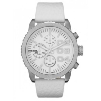 DIESEL Leather Strap Chronograph Watch DIESEL Leather Strap Chronograph Watch