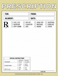 Knock Knock Nifty Notes Prescription Pad Knock Knock Nifty Notes Prescription Pad
