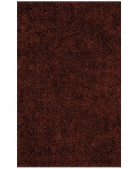 Add a pop of rich, shimmering paprika to any modern room with the Metallic area rug from Dalyn. Hand-tufted of soft polyester, this high-luster shag area rug puts comfort and fun back in floor decor. Add a pop of rich, shimmering paprika to any modern room with the Metallic area rug from Dalyn. Hand-tufted of soft polyester, this high-luster shag area rug puts comfort and fun back in floor decor.