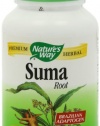 Nature's Way Suma Root (Brazilian Adaptogen)  Certified 500 mg, 100 Capsules