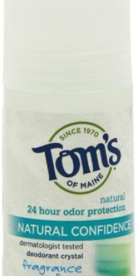 Tom's of Maine Fragrance-Free Natural Confidence Roll-On Deodorant, 2.40-Ounce Bottles (Pack of 6) Tom's of Maine Fragrance-Free Natural Confidence Roll-On Deodorant, 2.40-Ounce Bottles (Pack of 6)