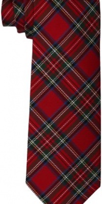Tommy Hilfiger Men's Silk Tartans Royal Stewart Tie Tommy Hilfiger Men's Silk Tartans Royal Stewart Tie