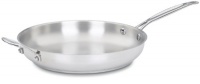 Cuisinart 722-30H Chef's Classic Stainless 12-Inch Open Skillet with Helper Handle Cuisinart 722-30H Chef's Classic Stainless 12-Inch Open Skillet with Helper Handle