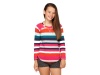 Roxy Girls 7-16 Trooper, Heritage Heather Stripe I, Medium