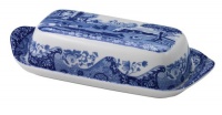 Spode Blue Italian Covered Butter Dish Spode Blue Italian Covered Butter Dish