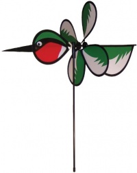 In The Breeze Hummingbird Baby Bird Garden Spinner In The Breeze Hummingbird Baby Bird Garden Spinner