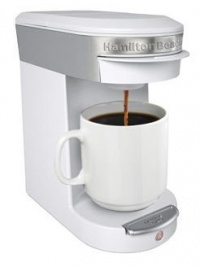 Hamilton Beach 49972 Dcm Personal Cup Pod Brewer- White Hamilton Beach 49972 Dcm Personal Cup Pod Brewer- White