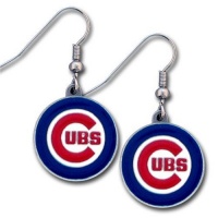 MLB Chicago Cubs Dangle Earrings MLB Chicago Cubs Dangle Earrings