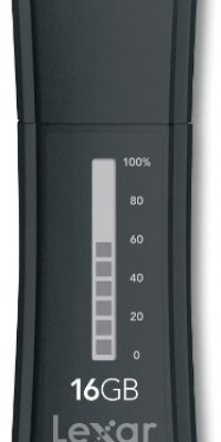 Lexar JumpDrive Secure II Plus 16 GB USB 2.0 Flash Drive LJDSEP16GASBNA Lexar JumpDrive Secure II Plus 16 GB USB 2.0 Flash Drive LJDSEP16GASBNA