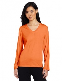 Hue Sleepwear Women's Long Sleeve V-Neck Sleep Tee Hue Sleepwear Women's Long Sleeve V-Neck Sleep Tee