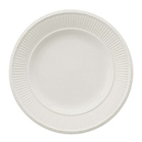 Edme dinner plate by Wedgwood. Wedgwood marks the 100th anniversary of its classic Edme collection with a refreshing update of its timeless pattern. A new antique white glaze enhances the elegant colannade embossment and laurel motif accent pieces. Sophisticated shapes and generously sized pieces make this pattern ideal for today's lifestyle. Edme dinner plate by Wedgwood. Wedgwood marks the 100th anniversary of its classic Edme collection with a refreshing update of its timeless pattern. A new antique white glaze enhances the elegant colannade embossment and laurel motif accent pieces. Sophisticated shapes and generously sized pieces make this pattern ideal for today's lifestyle.