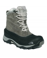 Need a perfect pair of all-purpose winter boots? Check out the Chikat II from The North Face! Made in waterproof leather with fleece lining and rust-proof hardware, it'll take you effortlessly--and warmly!--from December through March. Need a perfect pair of all-purpose winter boots? Check out the Chikat II from The North Face! Made in waterproof leather with fleece lining and rust-proof hardware, it'll take you effortlessly--and warmly!--from December through March.