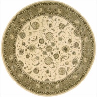 Nourison 2000 2213 Round Rug, Ivory, 4.0-Feet by 4.0-Feet Nourison 2000 2213 Round Rug, Ivory, 4.0-Feet by 4.0-Feet