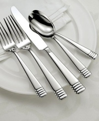 Oneida Culinaria Zest 50-piece Stainless Flatware Set; Service for 8 Oneida Culinaria Zest 50-piece Stainless Flatware Set; Service for 8