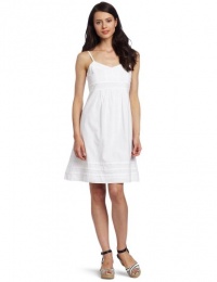Calvin Klein Jeans Women's Petite Eyelet Dress Calvin Klein Jeans Women's Petite Eyelet Dress