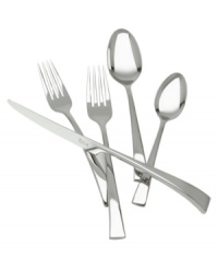 As practical as it is polished, the Bellasera flatware set features contemporary styling with a brilliant, mirror-like finish in stainless steel that will complement any table setting. A flawless choice from J.A. Henckels. As practical as it is polished, the Bellasera flatware set features contemporary styling with a brilliant, mirror-like finish in stainless steel that will complement any table setting. A flawless choice from J.A. Henckels.