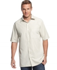 Checked out. Get ready to start your weekend in style with this shirt from Van Heusen. Checked out. Get ready to start your weekend in style with this shirt from Van Heusen.