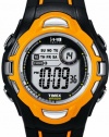 Timex Youth 1440 Sports Black Orange Resin Strap Watch T5K276