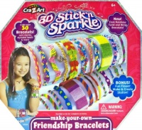 Cra Z Art 3D Stick N Sparkle Make Your Own Friendship Bracelet Kit Cra Z Art 3D Stick N Sparkle Make Your Own Friendship Bracelet Kit