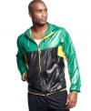 Get fast and furious style with this athletic windbreaker from Puma.