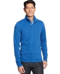 Relax in comfort with this long sleeve t-shirt by Alfani Red. Perfect to layer over other t-shirts. Relax in comfort with this long sleeve t-shirt by Alfani Red. Perfect to layer over other t-shirts.