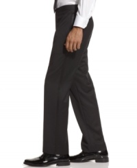Time to pull out all the stops on the way to top-of-the-line formal polish? Step into these slim-fitting tuxedo pants from Alfani RED makes a smart addition to any guy's tailored wardrobe. Time to pull out all the stops on the way to top-of-the-line formal polish? Step into these slim-fitting tuxedo pants from Alfani RED makes a smart addition to any guy's tailored wardrobe.