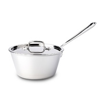 The narrow bottom and flared sides of the Windsor Pan facilitate evaporation, making it the ideal selection for reducing sauces. The wide mouth also allows for precise pouring. The narrow bottom and flared sides of the Windsor Pan facilitate evaporation, making it the ideal selection for reducing sauces. The wide mouth also allows for precise pouring.