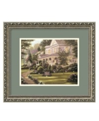 Betsy Brown captures the dreamy quality of a late summer afternoon at the Des Fosses estate with this exquisite, Impressionist-inspired print. Hazy sunlight warms the yard and foliage in golden patches, while the Victorian home's soft mauve hue is picked up by an abundance of lovely perennials. Betsy Brown captures the dreamy quality of a late summer afternoon at the Des Fosses estate with this exquisite, Impressionist-inspired print. Hazy sunlight warms the yard and foliage in golden patches, while the Victorian home's soft mauve hue is picked up by an abundance of lovely perennials.
