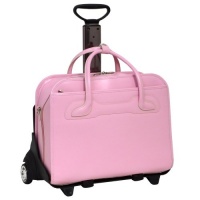 McKleinUSA WILLOWBROOK 94989 Pink Detachable-Wheeled Ladies' Briefcase McKleinUSA WILLOWBROOK 94989 Pink Detachable-Wheeled Ladies' Briefcase