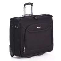 Delsey Luggage Helium Fusion Light Trolley Garment Bag, Black, One Size Delsey Luggage Helium Fusion Light Trolley Garment Bag, Black, One Size