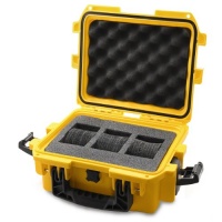 Invicta IG0097-SM1S-Y 3 Slot Yellow Plastic Watch Box Case Invicta IG0097-SM1S-Y 3 Slot Yellow Plastic Watch Box Case