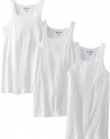 Papi Men's 3 Pack Square Cut Tank Top