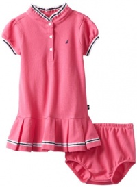 Nautica Baby-girls Infant Pique Polo Dress, Pink, 24 Months Nautica Baby-girls Infant Pique Polo Dress, Pink, 24 Months