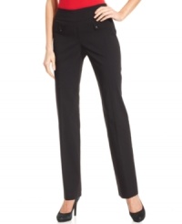 Style&co.'s straight-leg trousers are a seasonless staple in any work wardrobe. Style&co.'s straight-leg trousers are a seasonless staple in any work wardrobe.