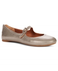 Pretty Mary Jane flats are always a winner. Slip on Lucky Brand's Esmie Mary Jane flats to complete your innocent look with a stylish flourish. Pretty Mary Jane flats are always a winner. Slip on Lucky Brand's Esmie Mary Jane flats to complete your innocent look with a stylish flourish.