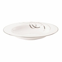 The new Belle Boulevard collection from Kate Spade reflects the classic elegance that is identifiably Kate Spade. The platinum banded, white-body, fine bone china pattern features a series of looping platinum bows that create a layered effect when the place settings are stacked. The new Belle Boulevard collection from Kate Spade reflects the classic elegance that is identifiably Kate Spade. The platinum banded, white-body, fine bone china pattern features a series of looping platinum bows that create a layered effect when the place settings are stacked.