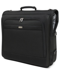 It's a clothes case! Ready yourself for whatever travels come your way with this versatile and incredibly durable garment bag, which fits in all of your wardrobe necessities and luxuries. Crafted from a tightly woven polyester, this bag features an ultra-lightweight honeycomb frame that lets you pack in more while weighing less. It's a clothes case! Ready yourself for whatever travels come your way with this versatile and incredibly durable garment bag, which fits in all of your wardrobe necessities and luxuries. Crafted from a tightly woven polyester, this bag features an ultra-lightweight honeycomb frame that lets you pack in more while weighing less.