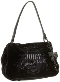 Juicy Couture Her Royal Highness Mini Satchel,Black/Black,one size Juicy Couture Her Royal Highness Mini Satchel,Black/Black,one size