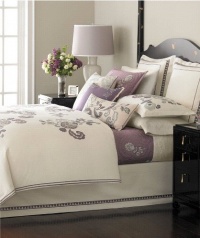 Martha Stewart Bellport Garden Embroidered Euro Sham Martha Stewart Bellport Garden Embroidered Euro Sham