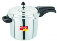 Prestige Deluxe Stainless Steel Pressure Cooker, 5.5 Liters Prestige Deluxe Stainless Steel Pressure Cooker, 5.5 Liters