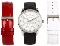 GUESS Women's U0093L1 Dazzling Sport Interchangeable Strap Watch Set GUESS Women's U0093L1 Dazzling Sport Interchangeable Strap Watch Set